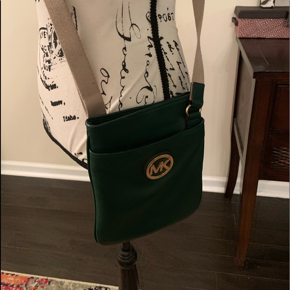 Micheal Kors leather crossbody